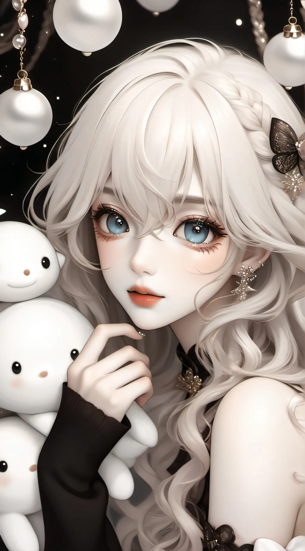 ai character: lea background