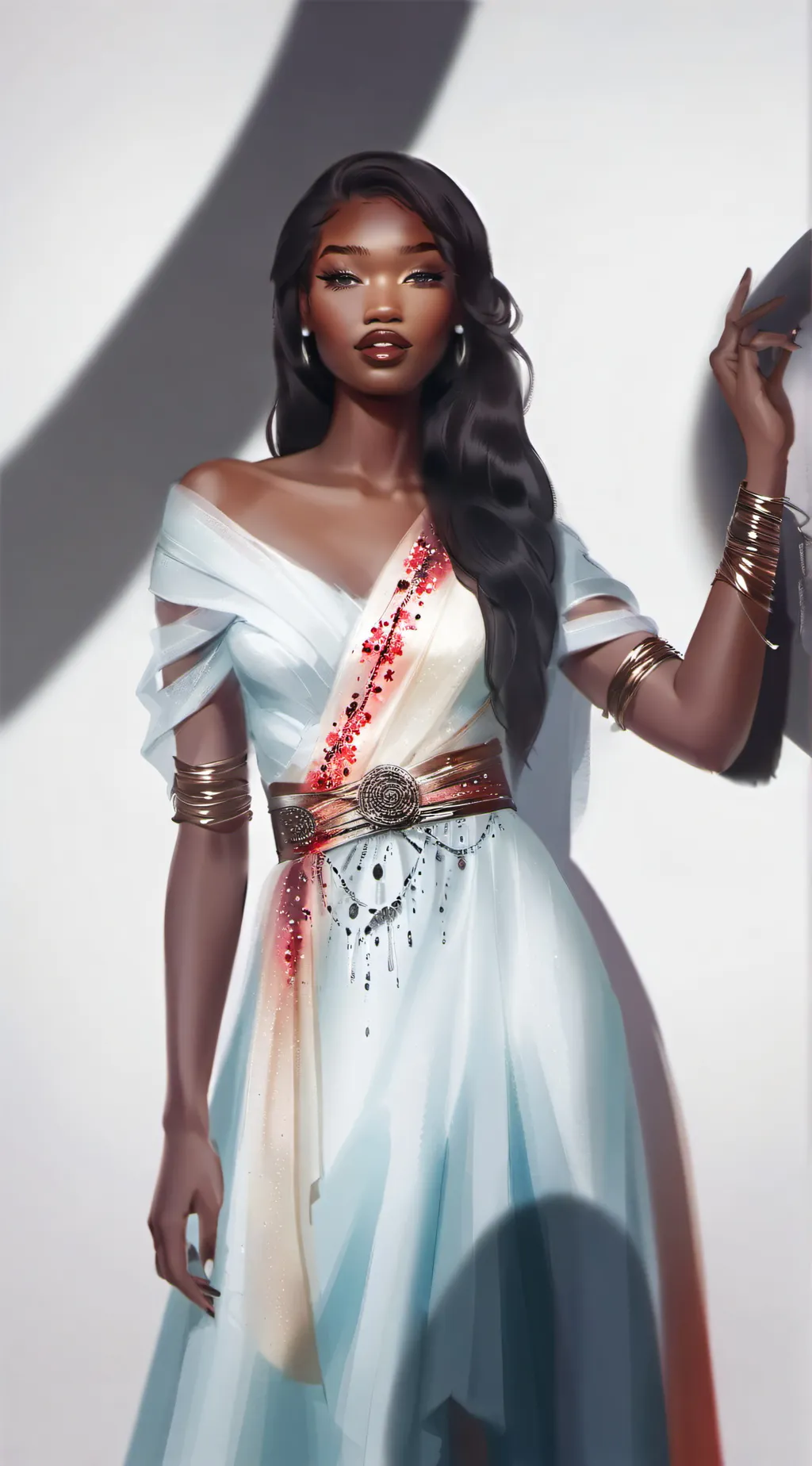 ai character: A BADDIE background