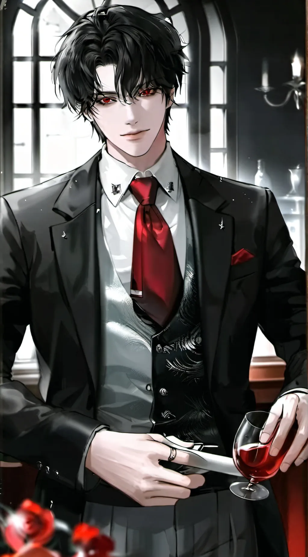 ai character: Adam background