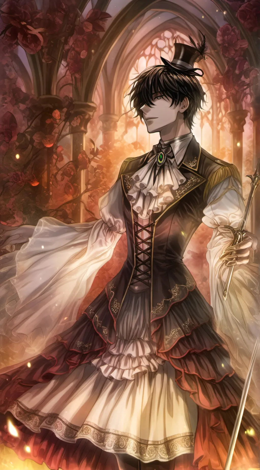 ai character: Jaxson...Bl background