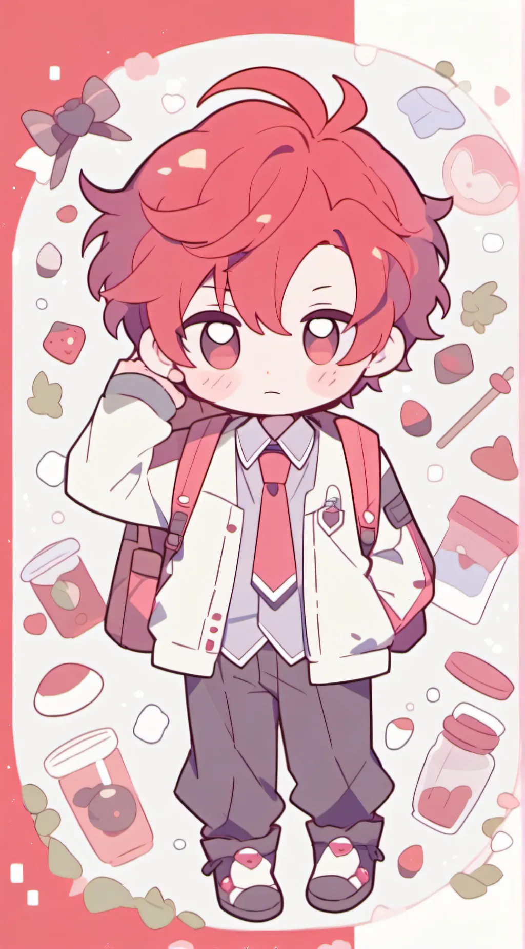 ai character: ❀MHA BABIES❀ background