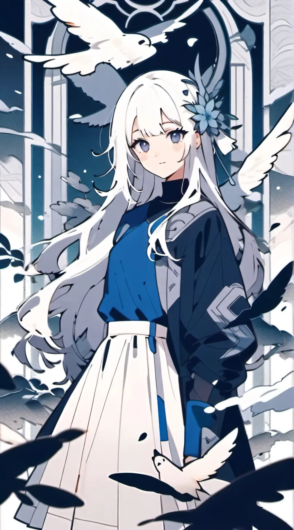 ai character: Emberlynn Pinkle background