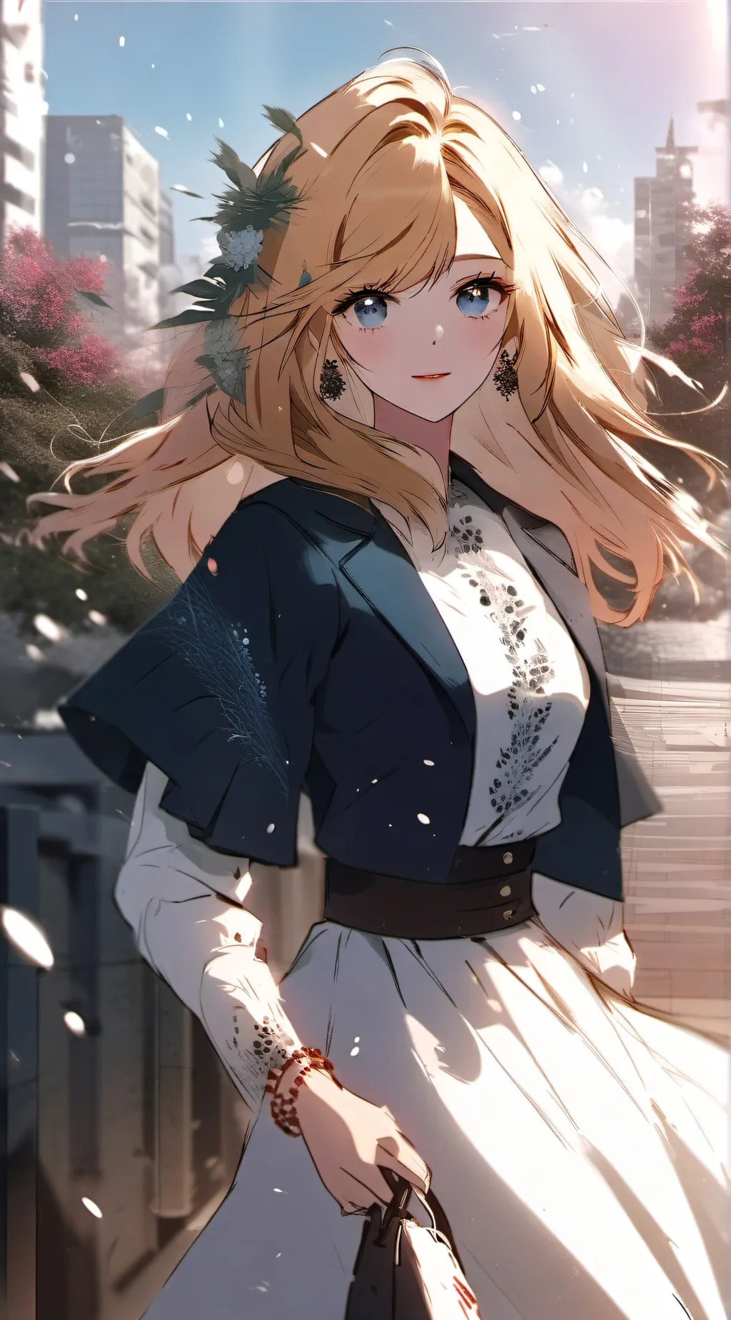 ai character: Ashikari Kanna  background