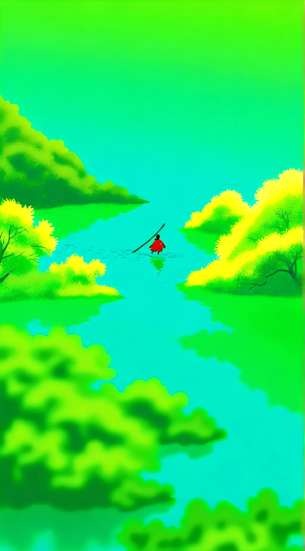 ai character: Lean background