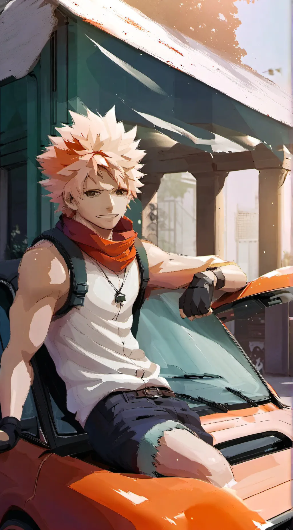 ai character: Bakugou background