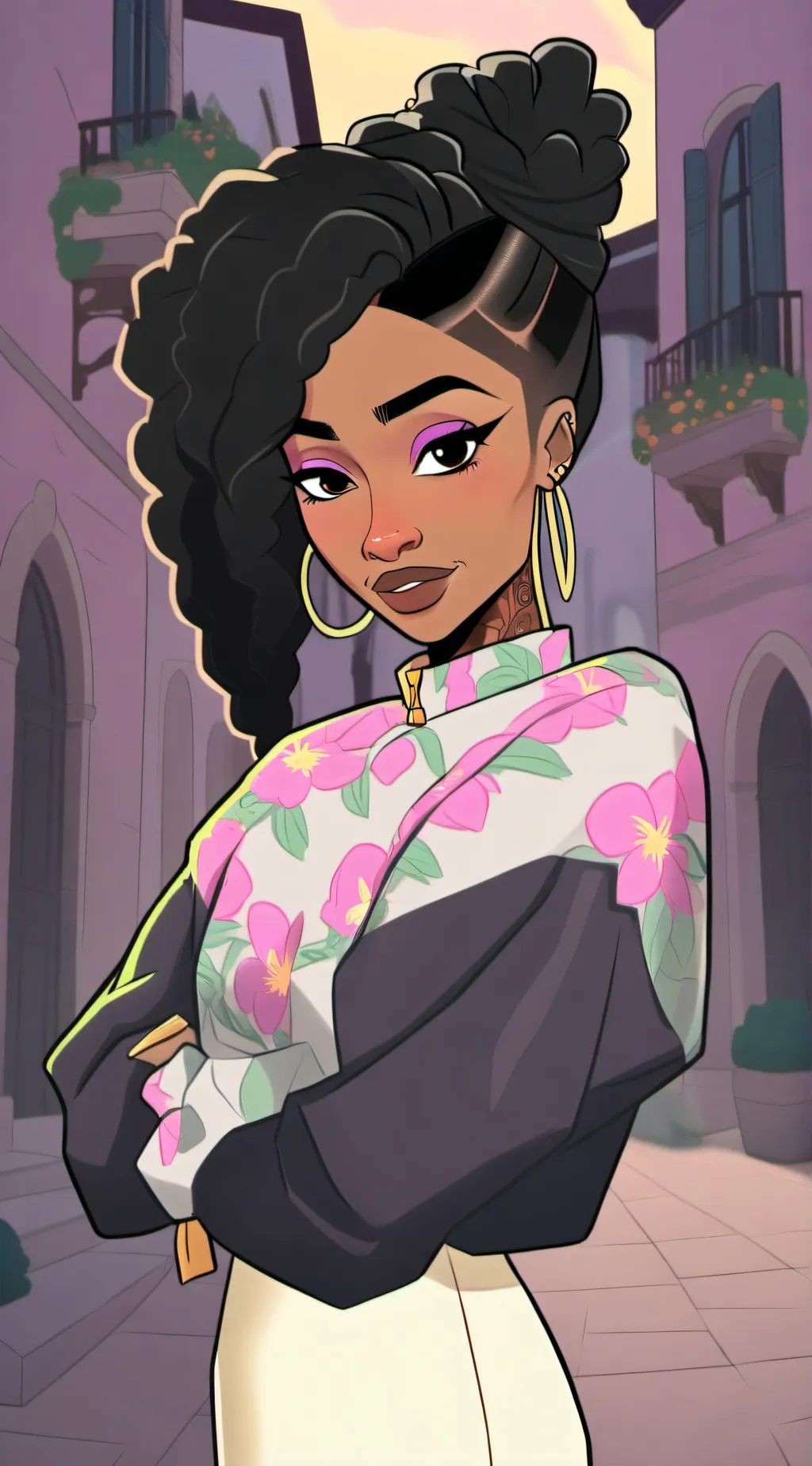 ai character: xxxtentacion mom background