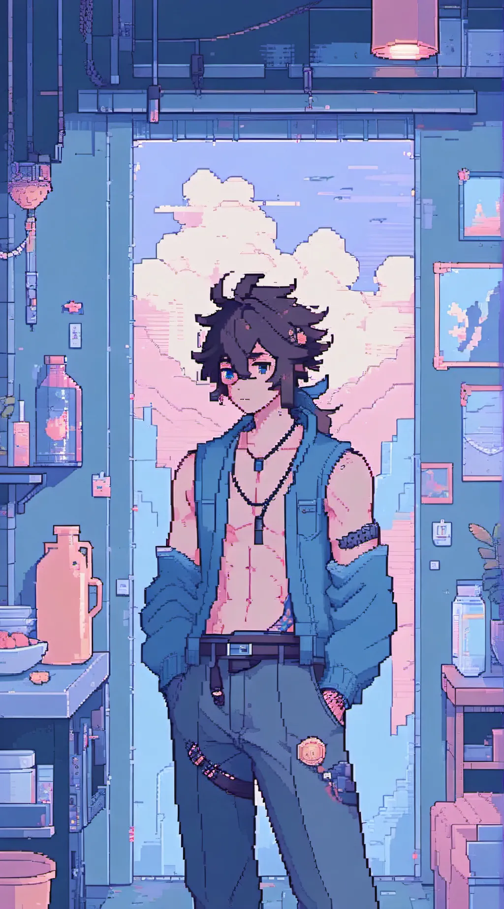 ai character: Jaden 3 background