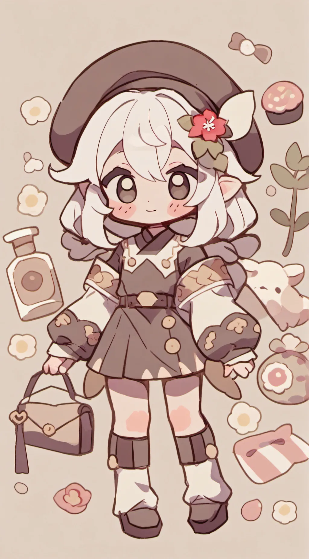 ai character: Expirment background