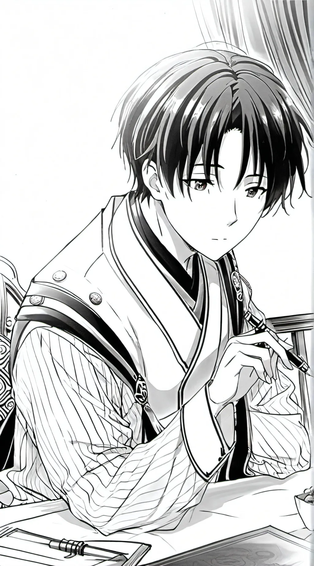 ai character: Akio background