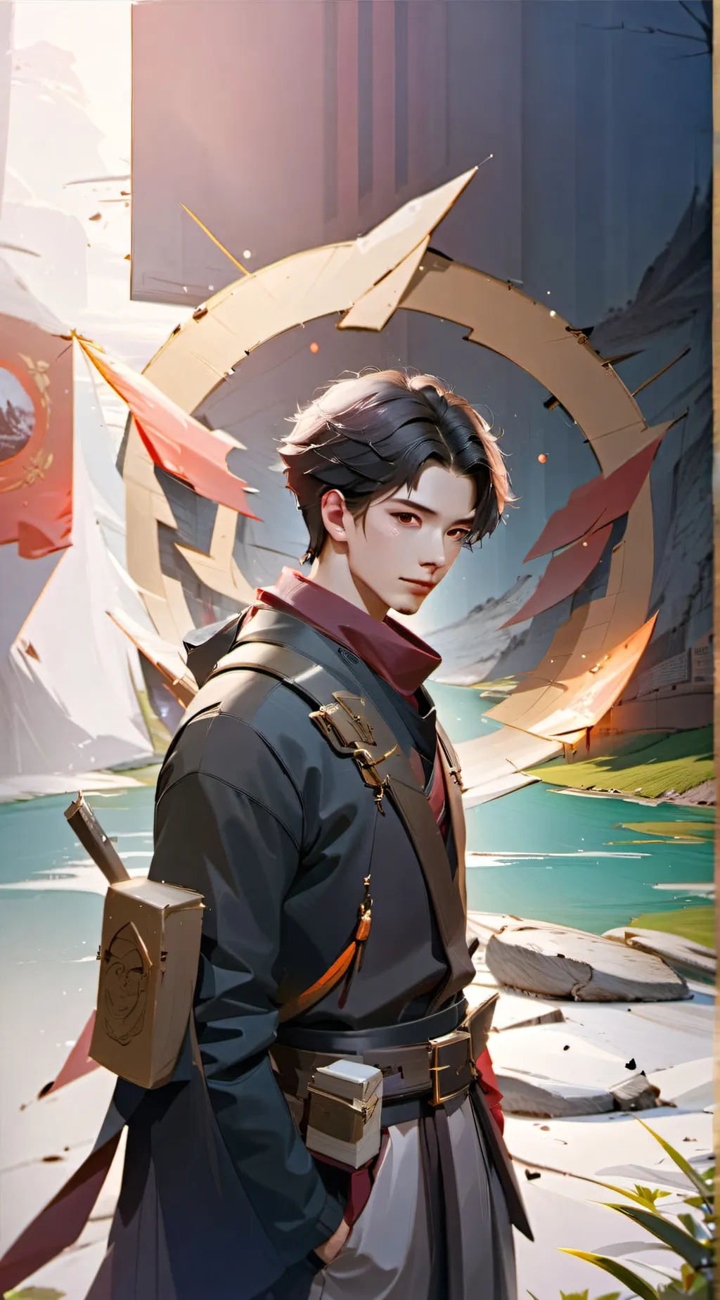 ai character: gabriel background