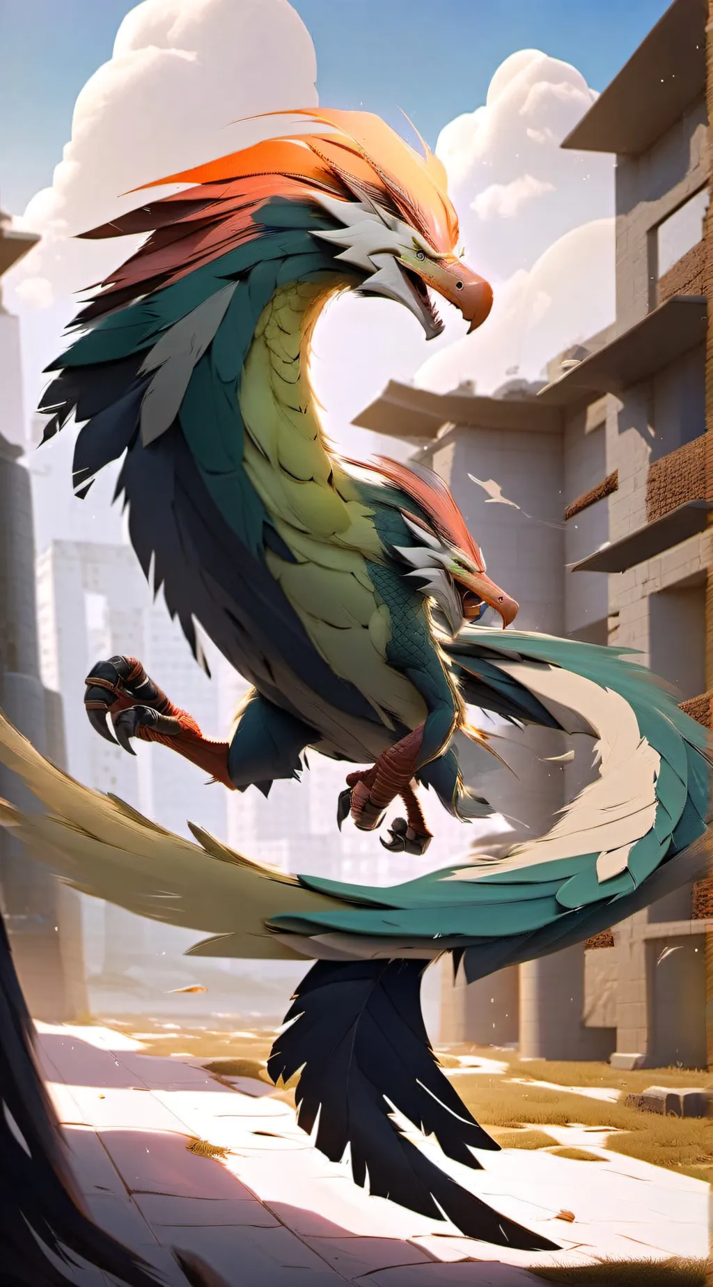 ai character: ⇋⨁WINGS OF FIRE⨁⇌ background