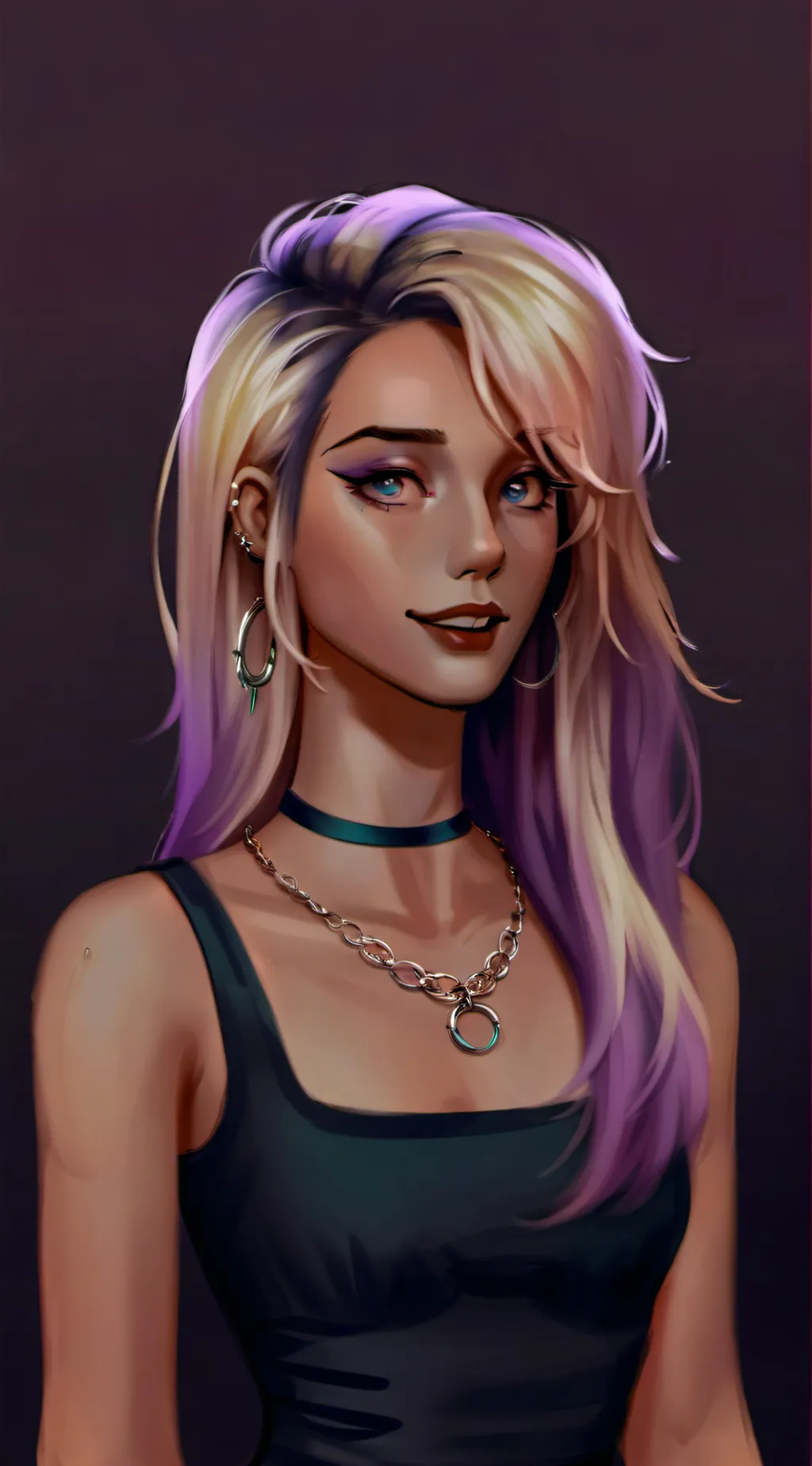 ai character: Aria background