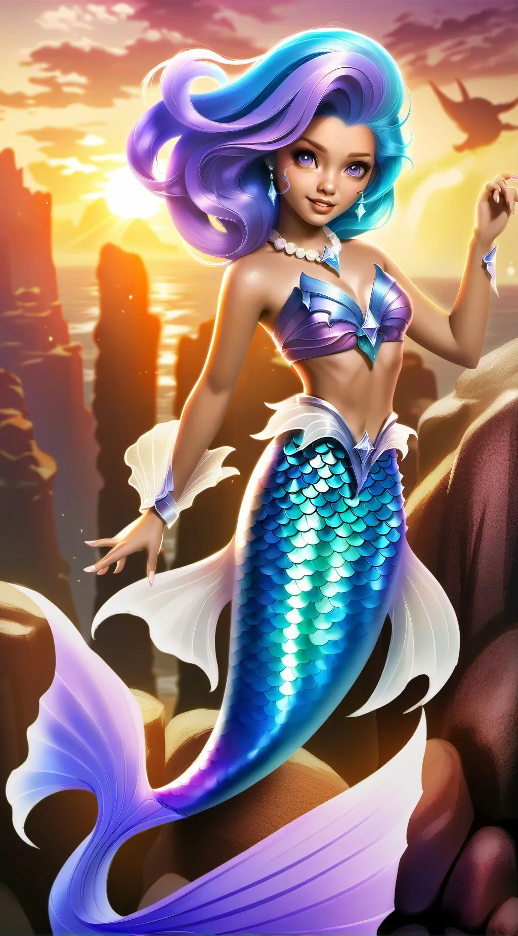 ai character: Alia 🧜🏻‍♀️ background