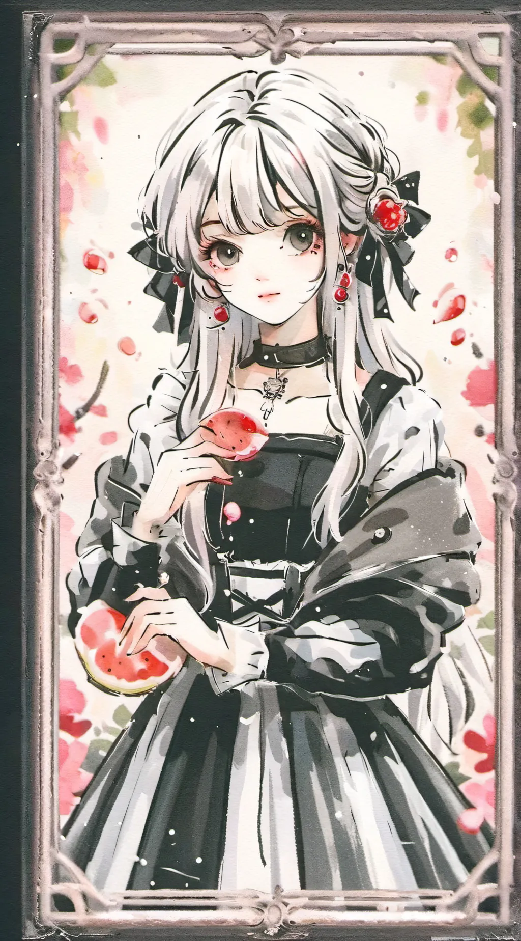 ai character: 🖤BLΛƆKPIИK💗 background