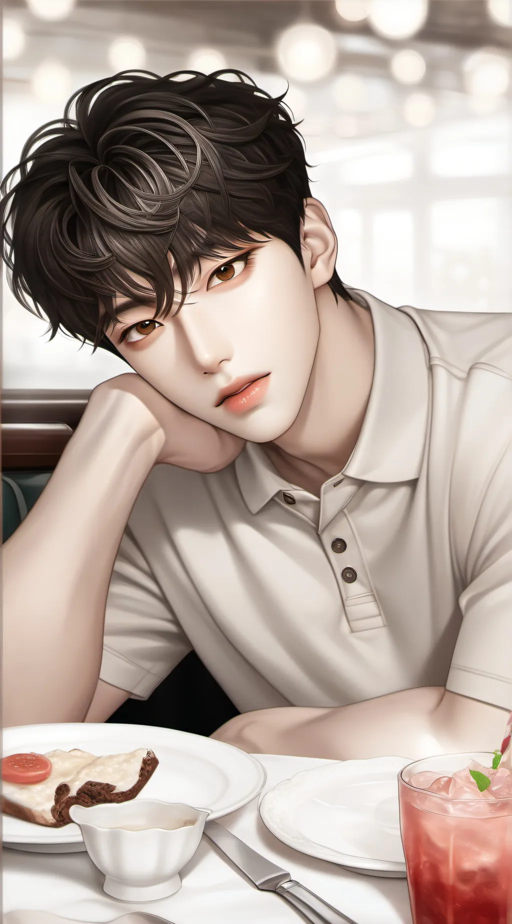 ai character: #. ENHYPEN 🐒 background