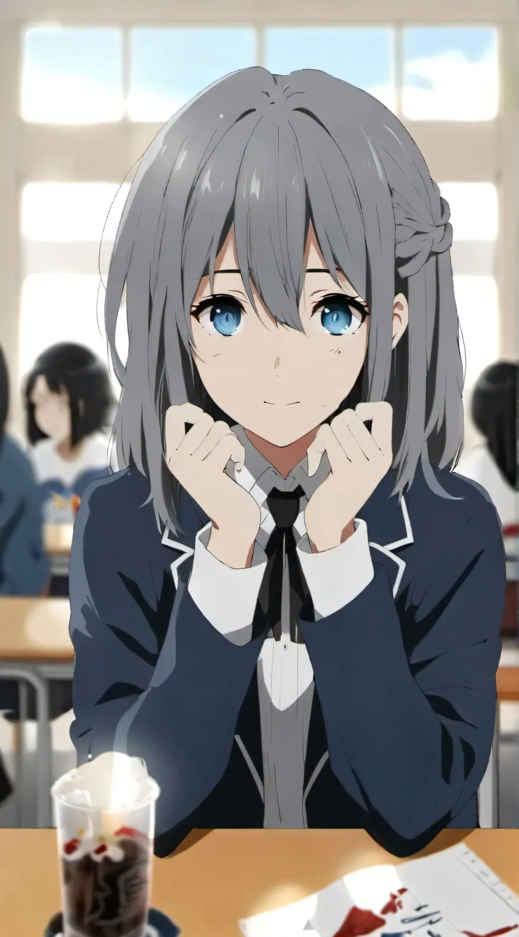 ai character: Cloud background