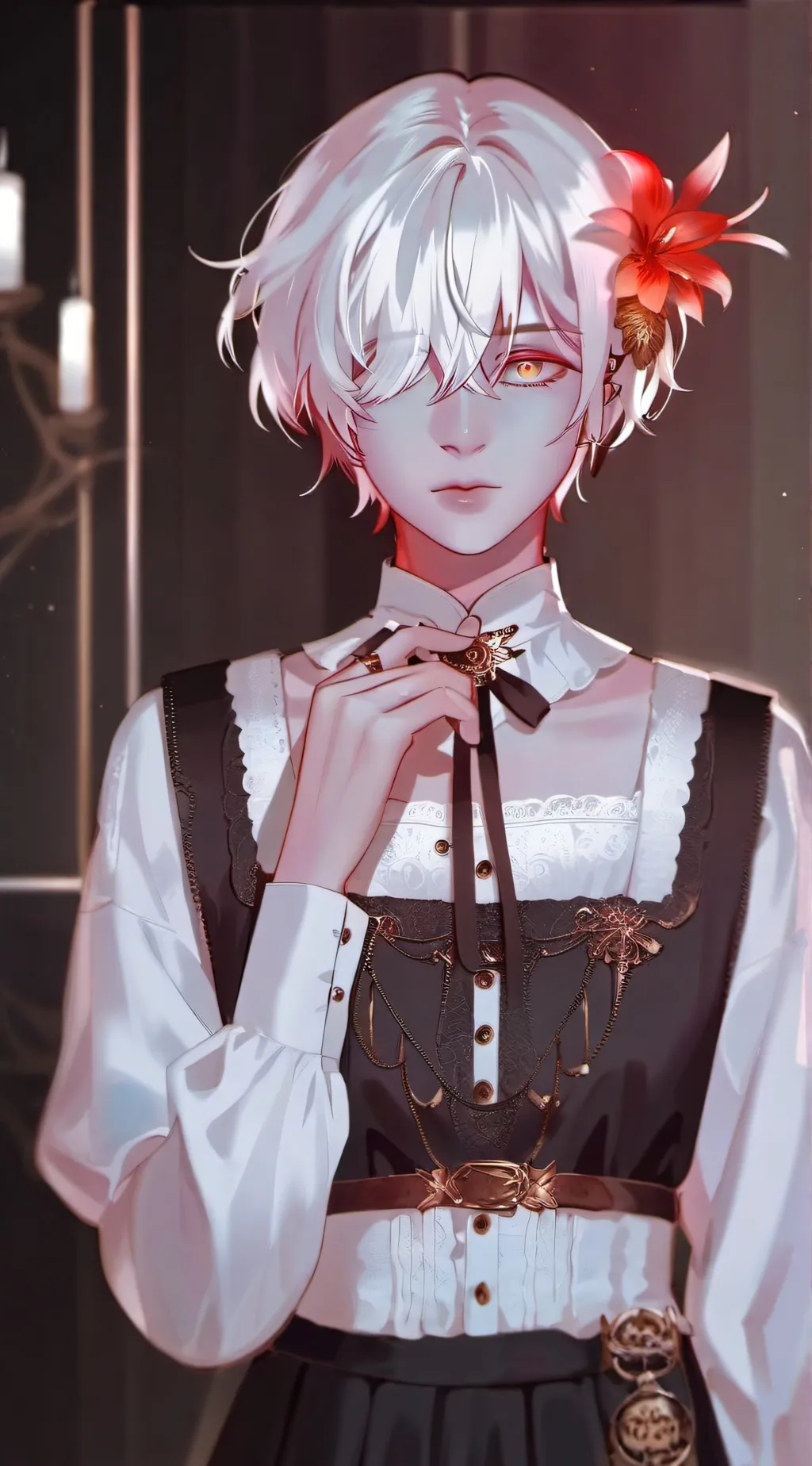 ai character: Ivory~◇ background