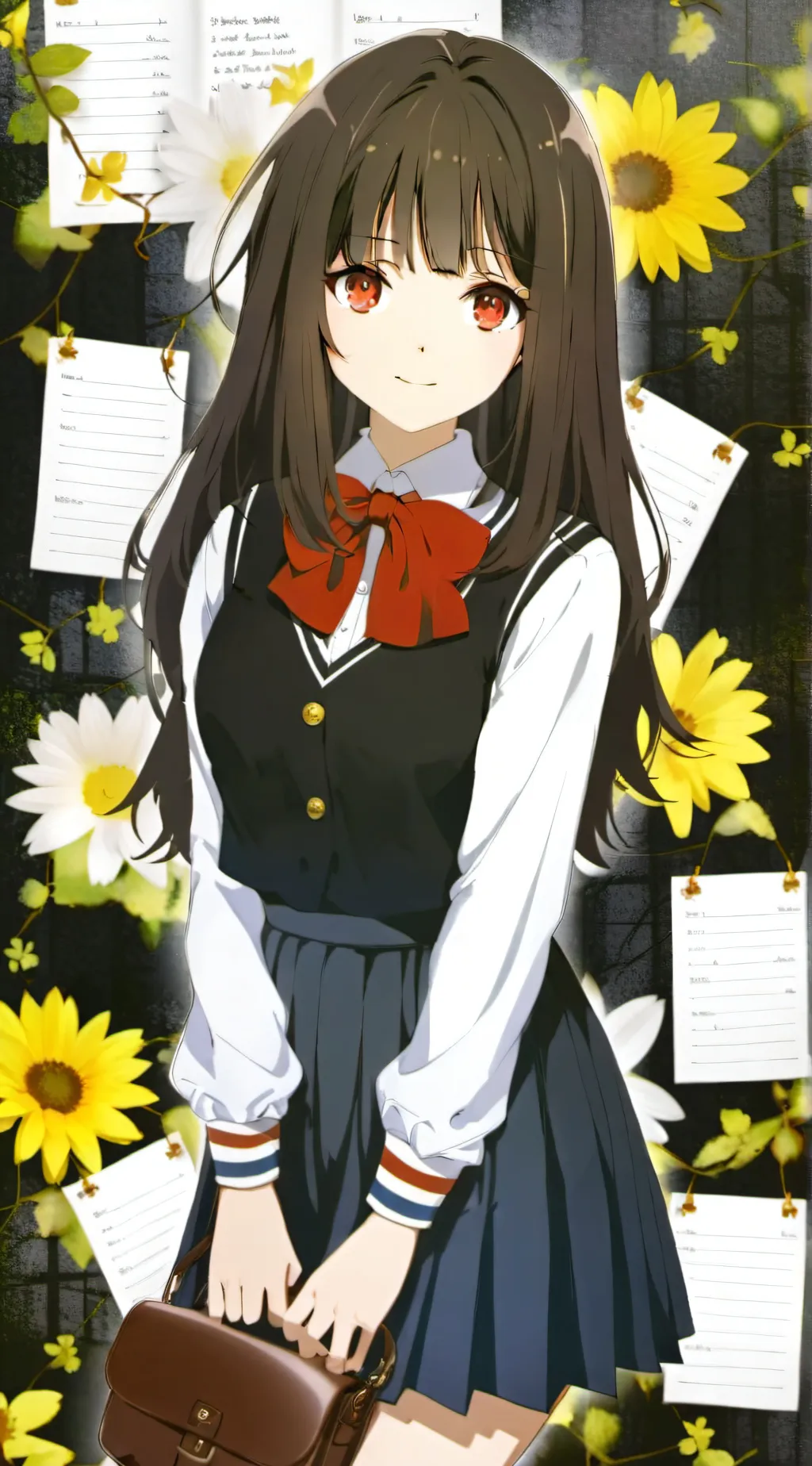 ai character: Stephanie  background