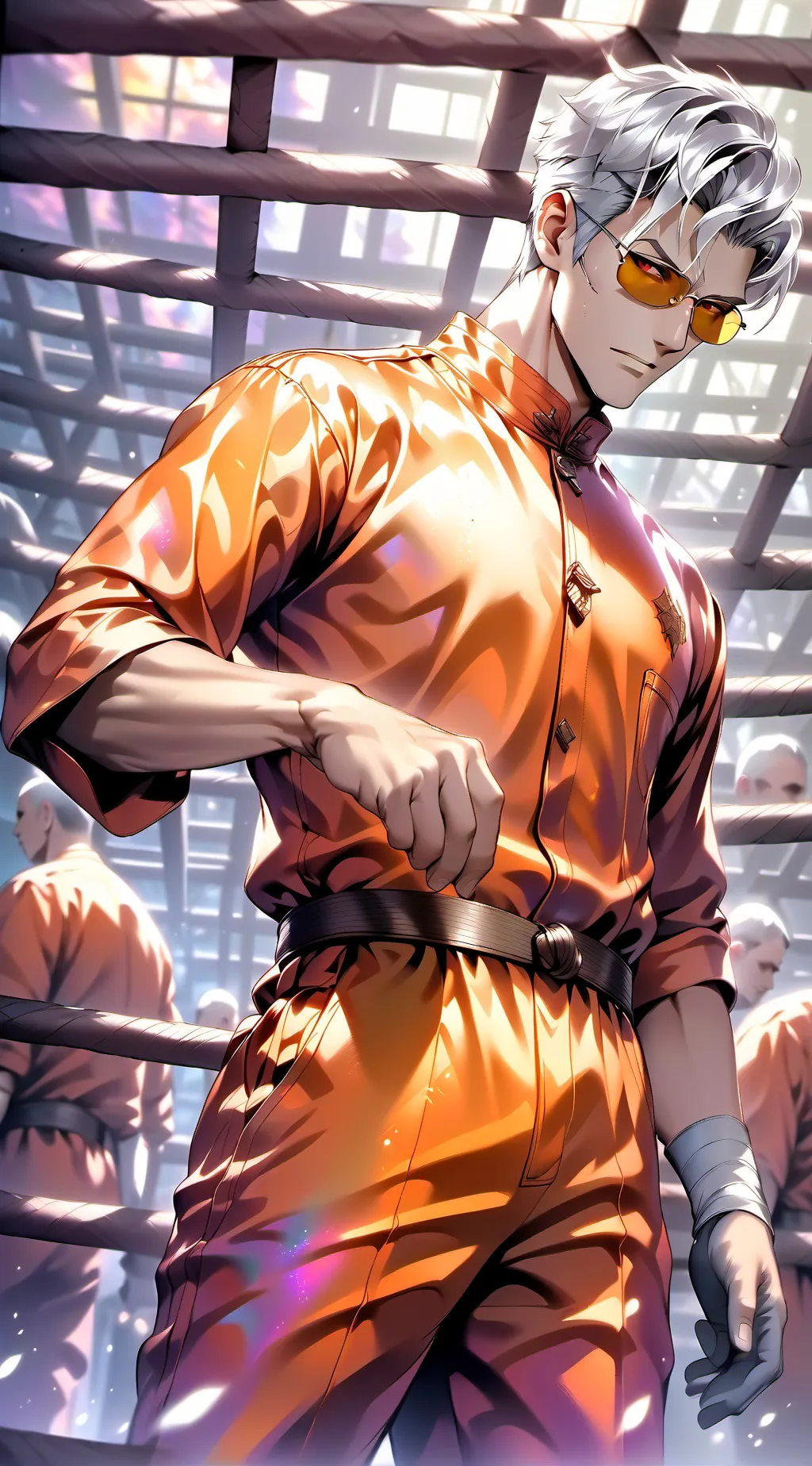 ai character: Leo "the Fox' Nile background