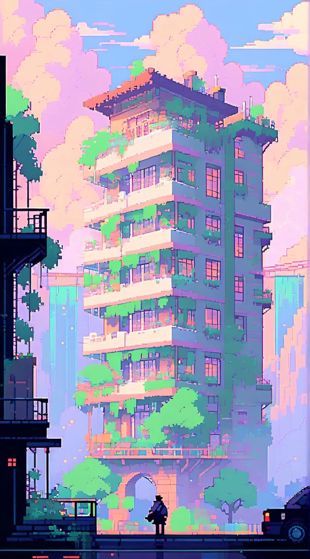 ai character: And booty cheeks background