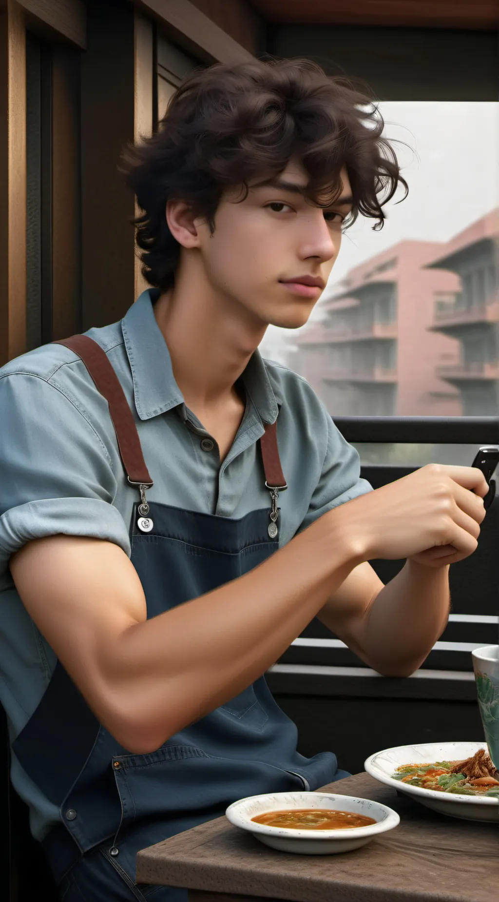 ai character: Jake😟 background