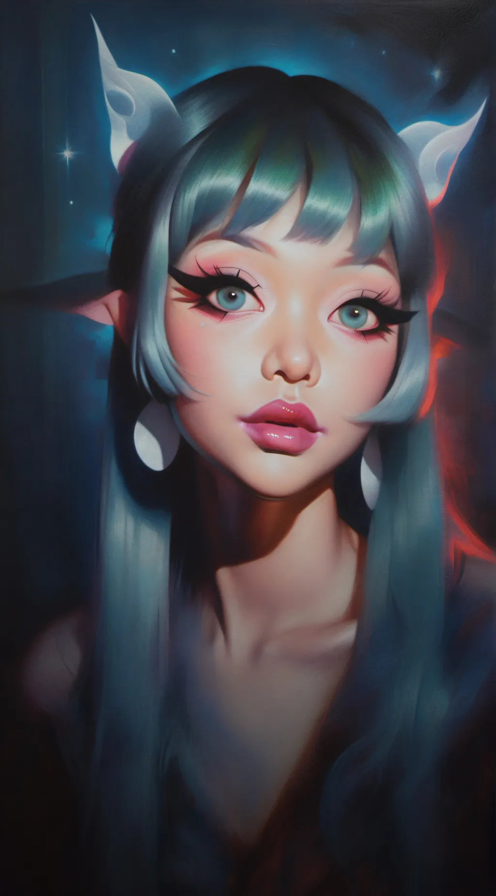 ai character: Melanie Martinez background