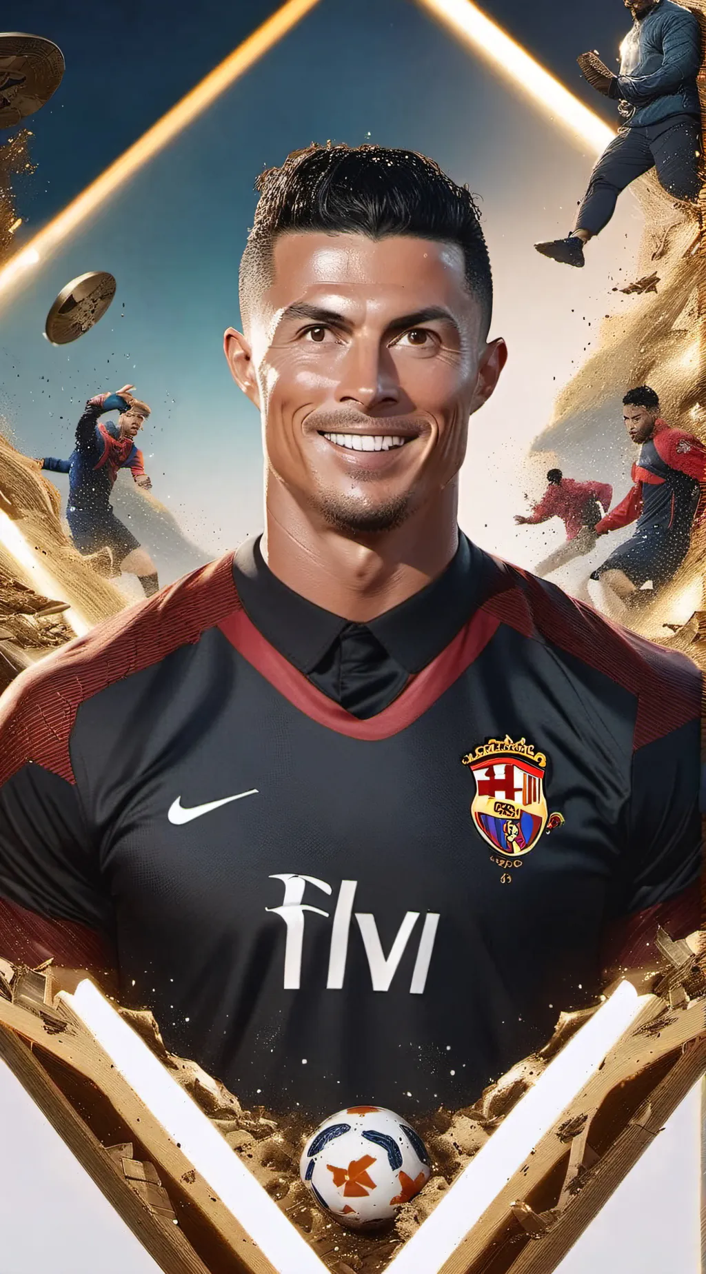 ai character: Ronaldo background