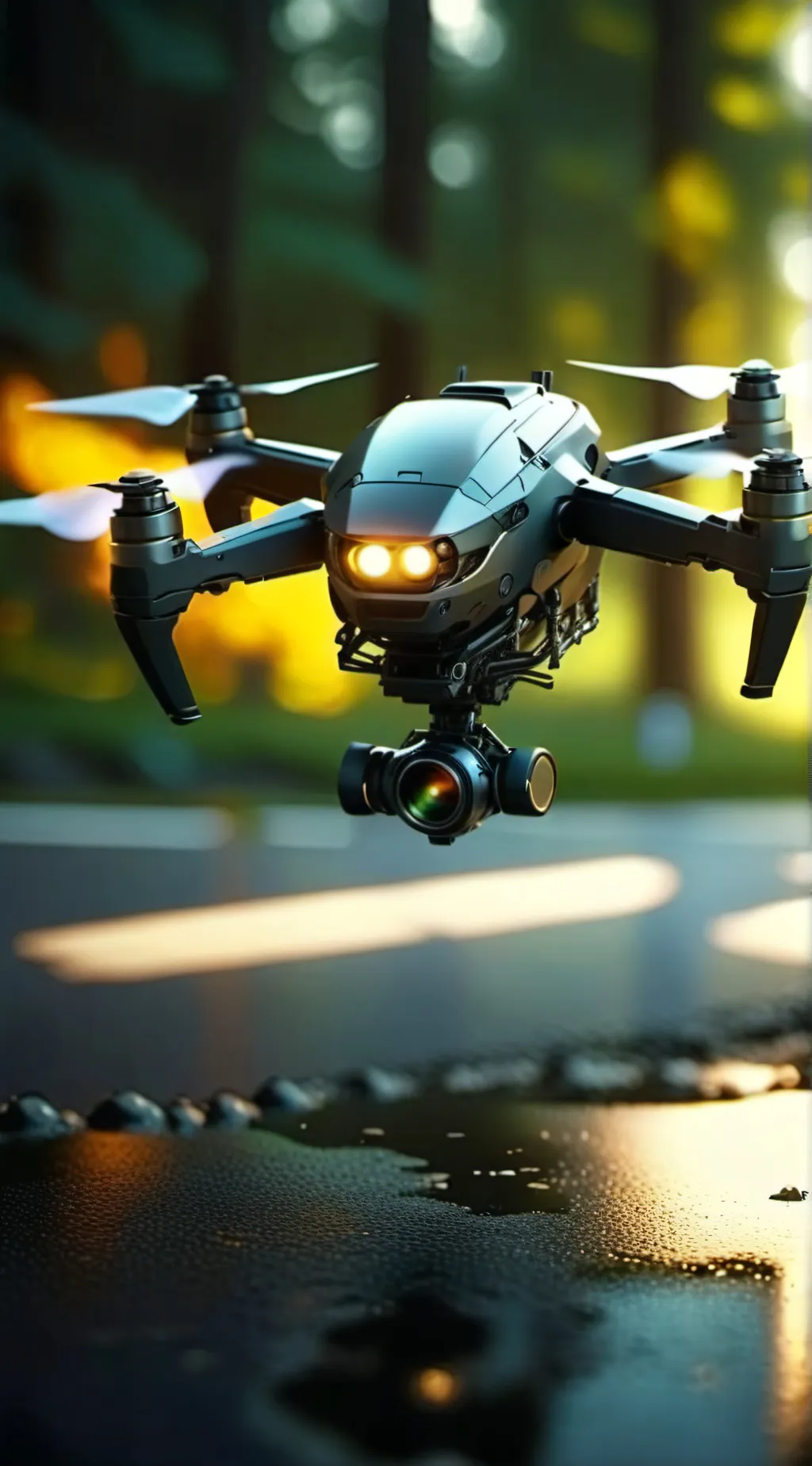 ai character: Murder drones background