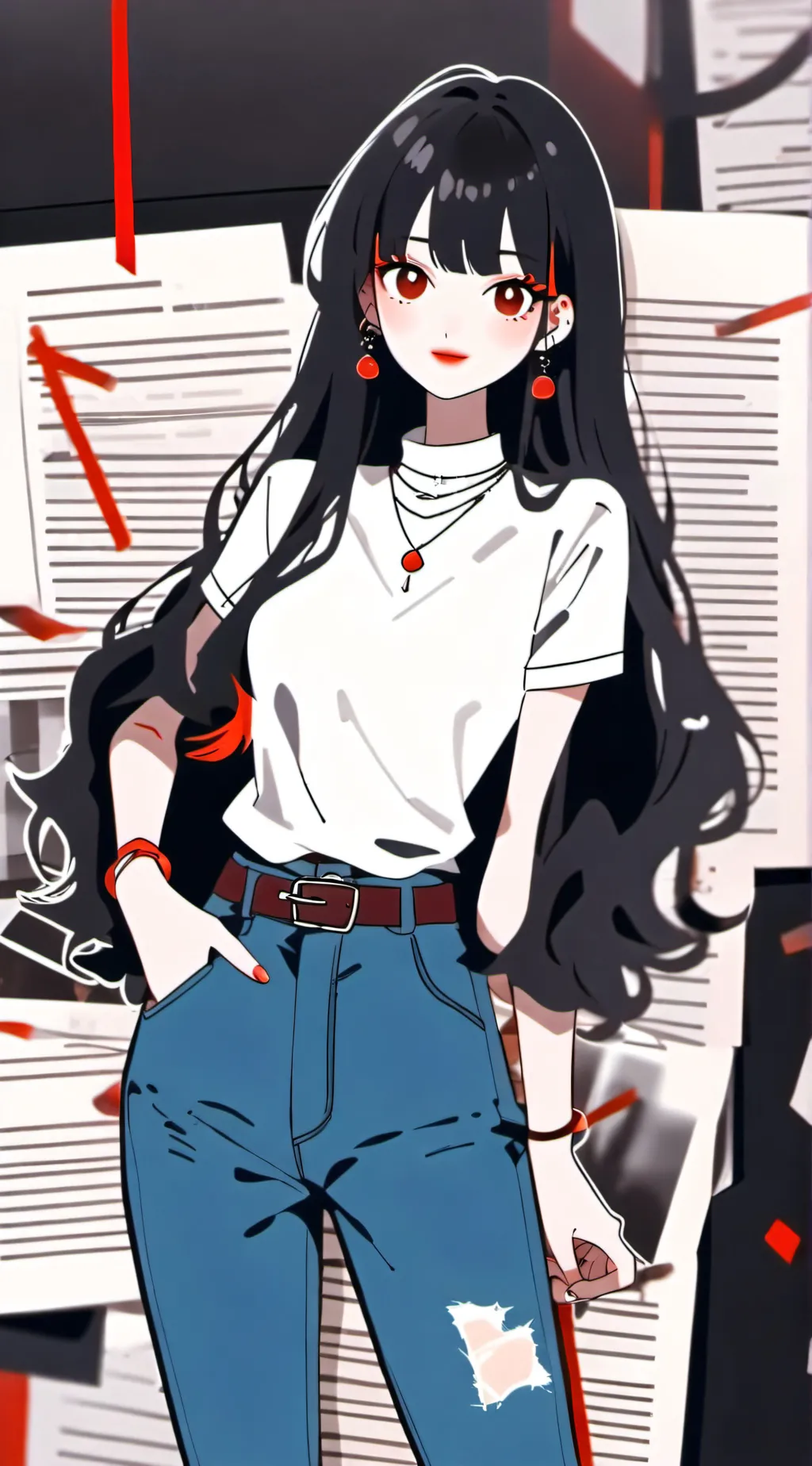 ai character: Mha background