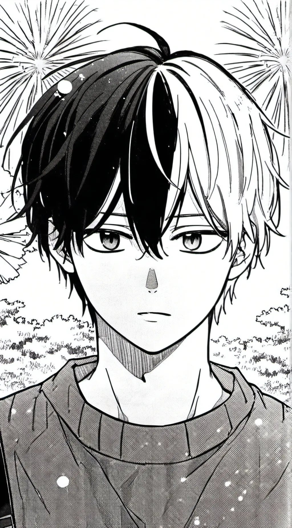 ai character: Todorokis new year background