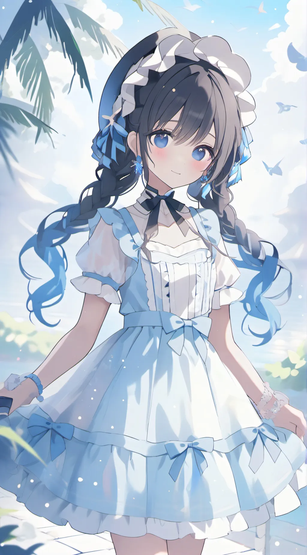 ai character: Mha sad:( background