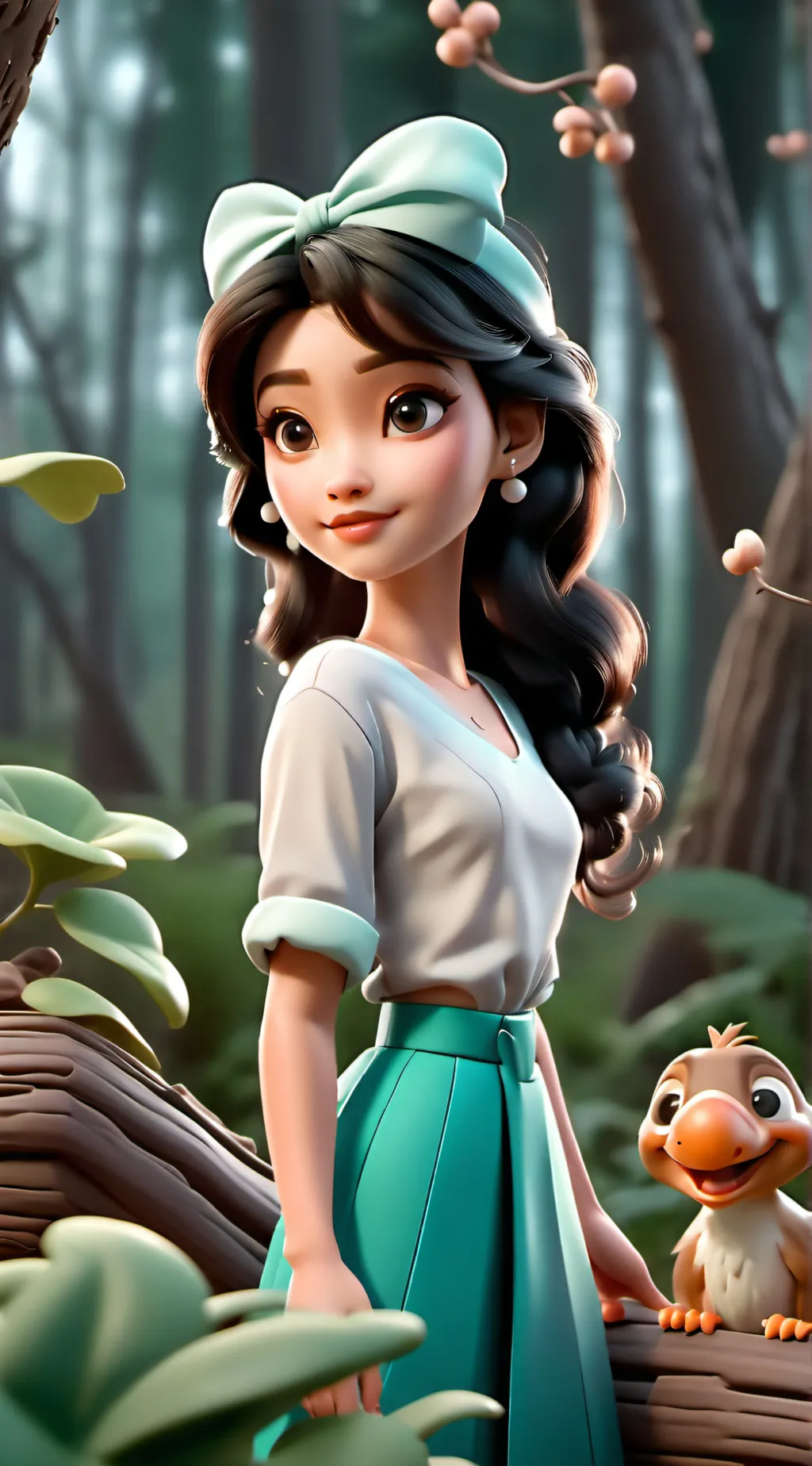 ai character: Layla background