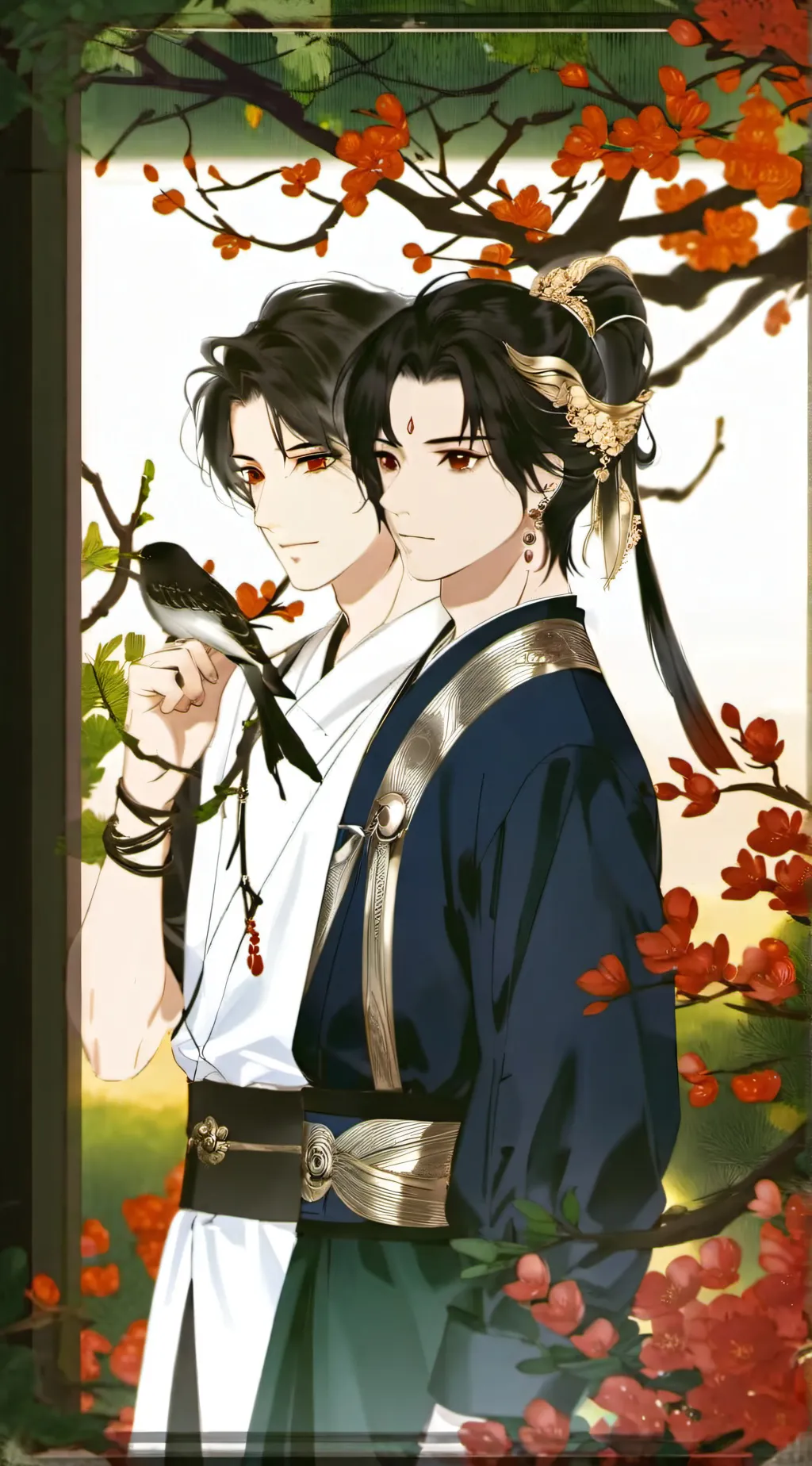 ai character: jake and max background