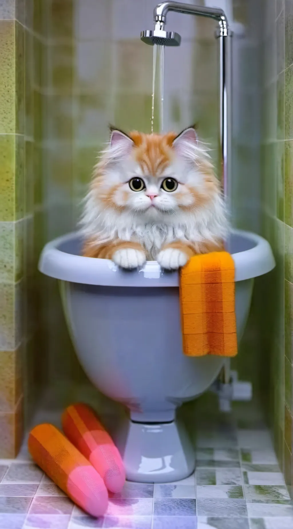 ai character: kitkat background