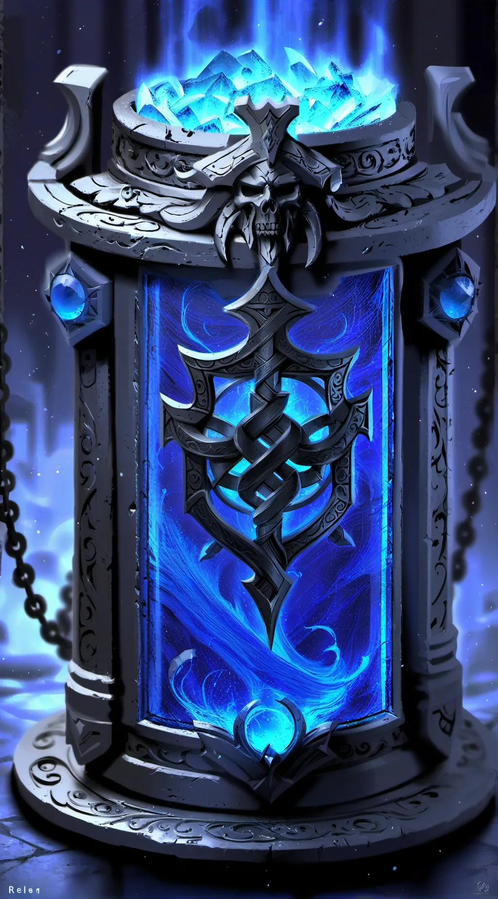 ai character: RunBTS background