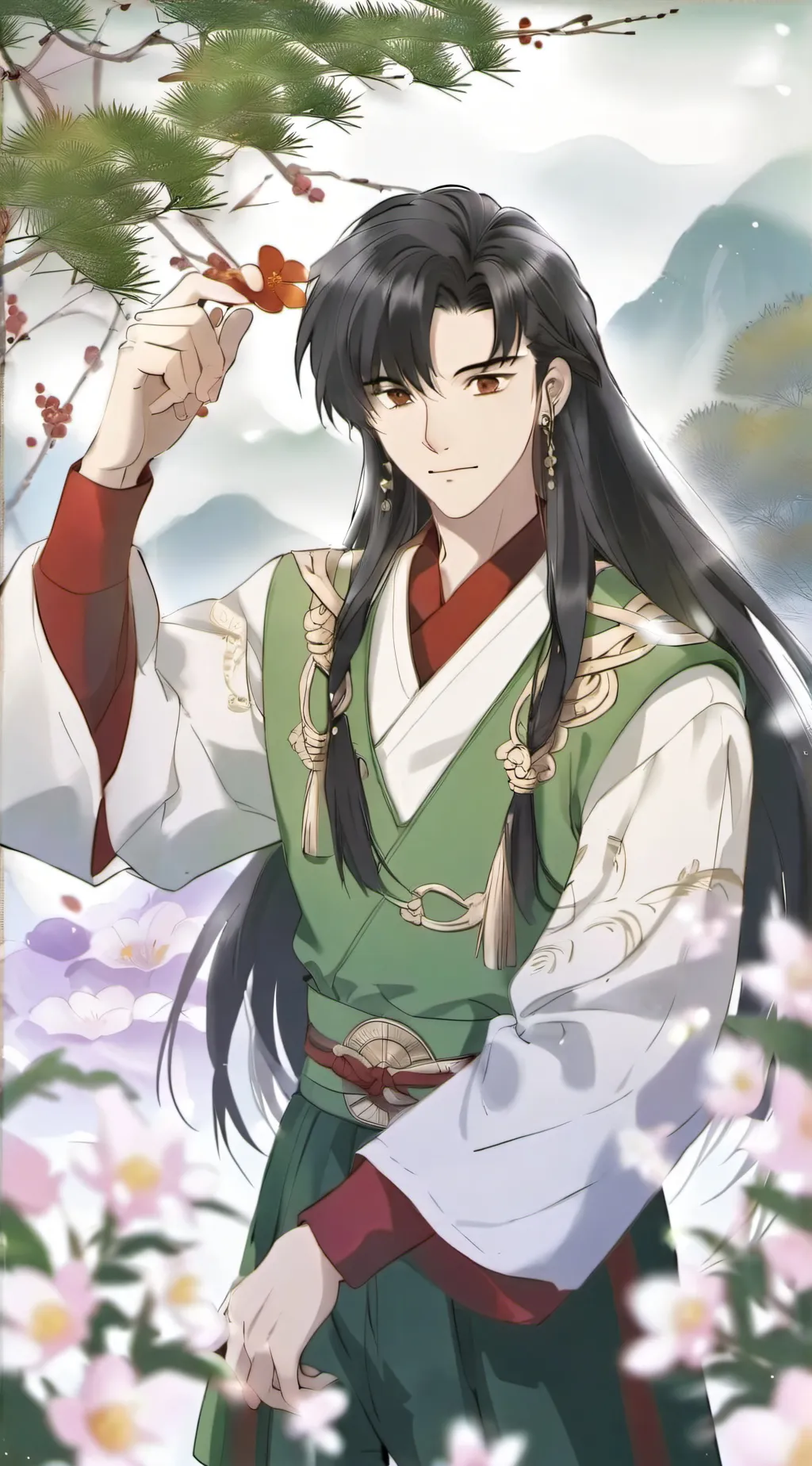 ai character:  ⁠♡InuYasha♡ background