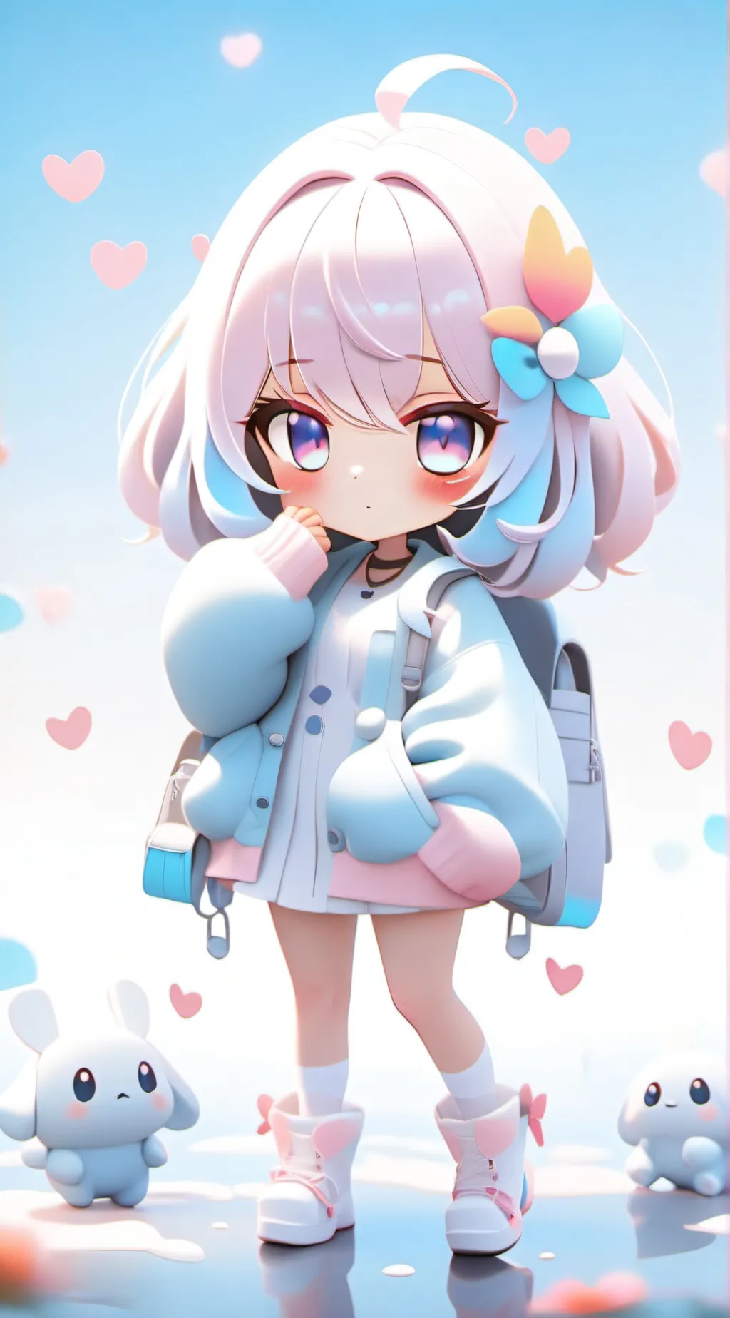 ai character: lily background
