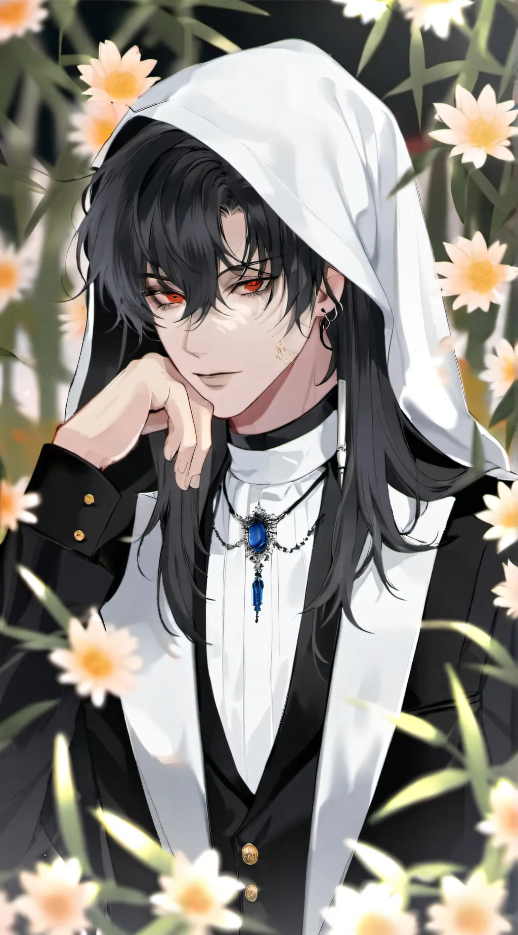 ai character: Senpie  background