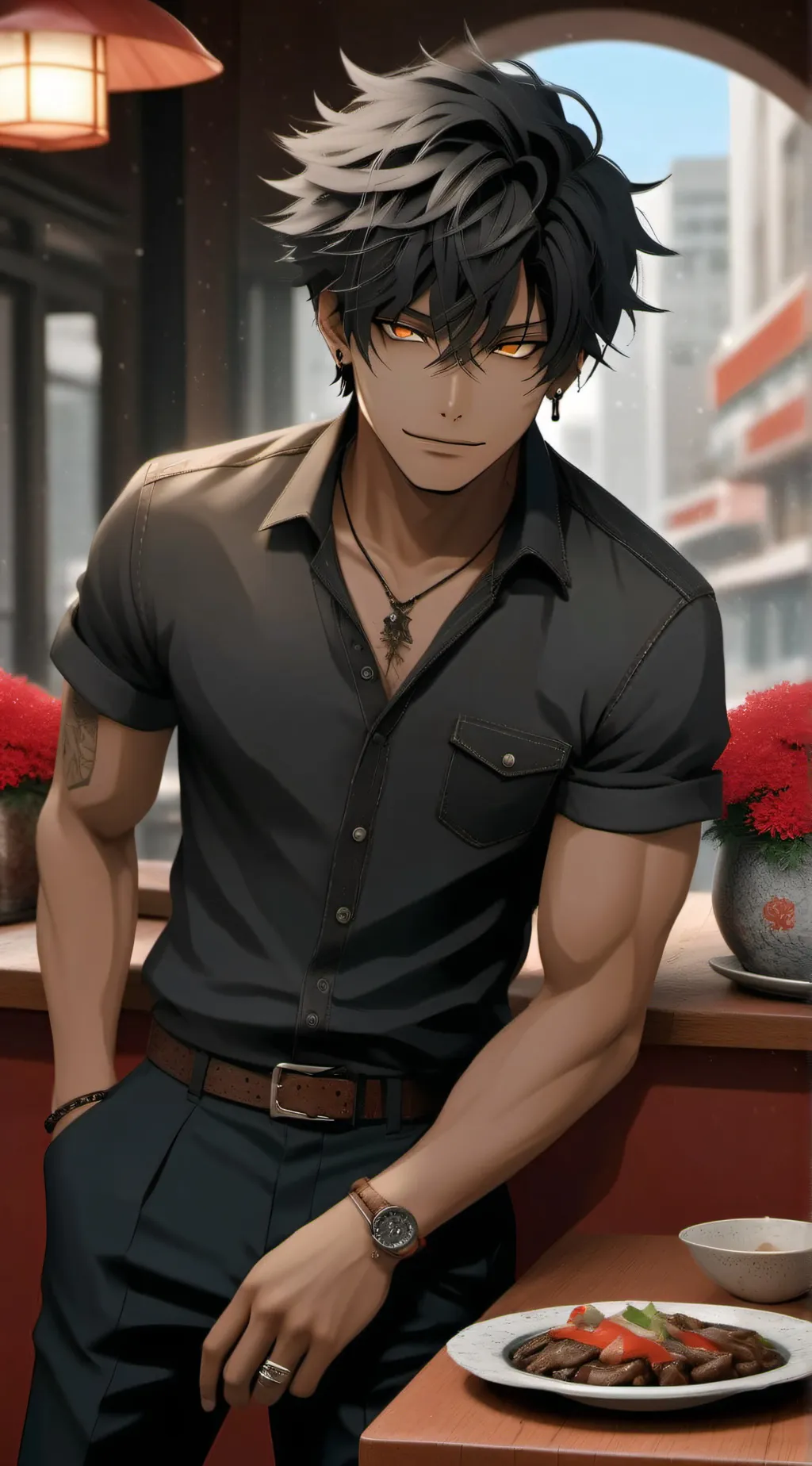 ai character: ￼ Carlos background