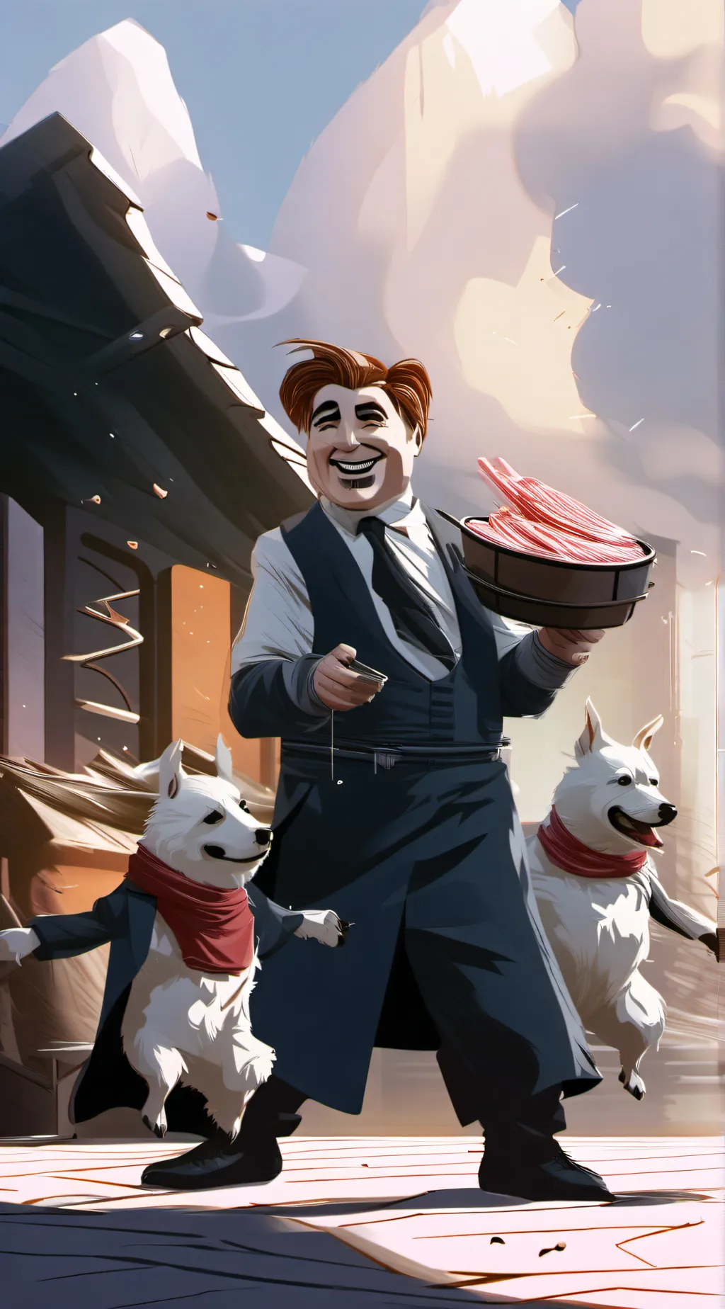 ai character: gayjen background