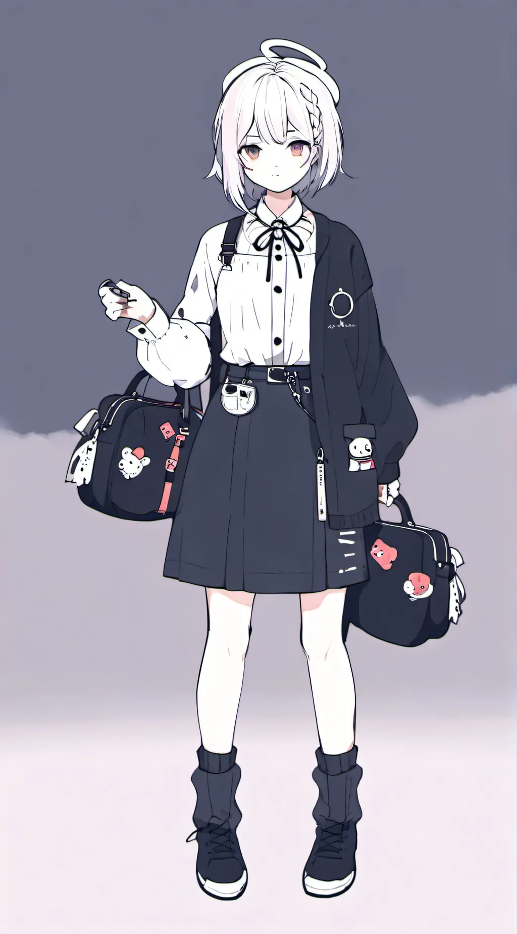 ai character: muzan background