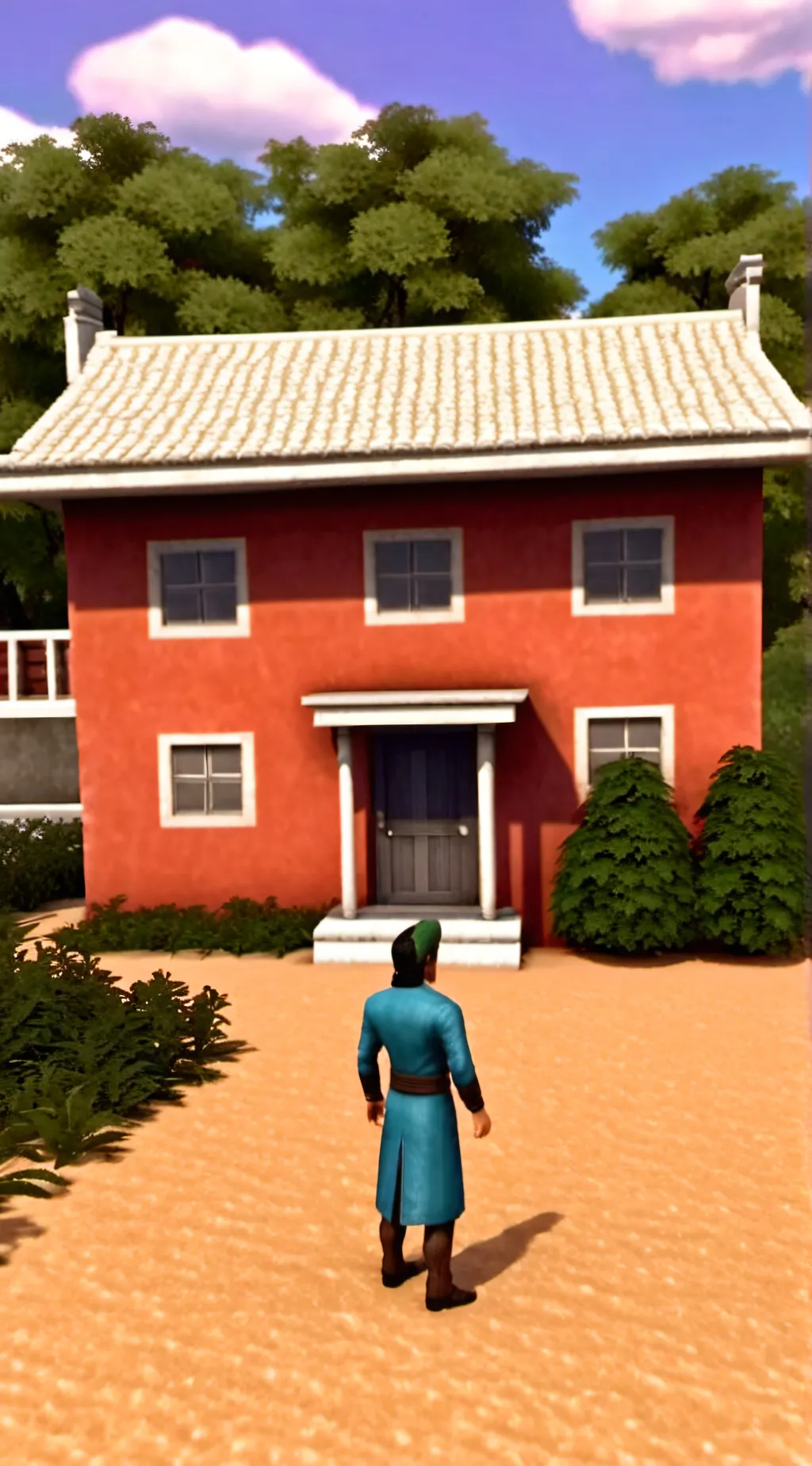 ai character: say no background