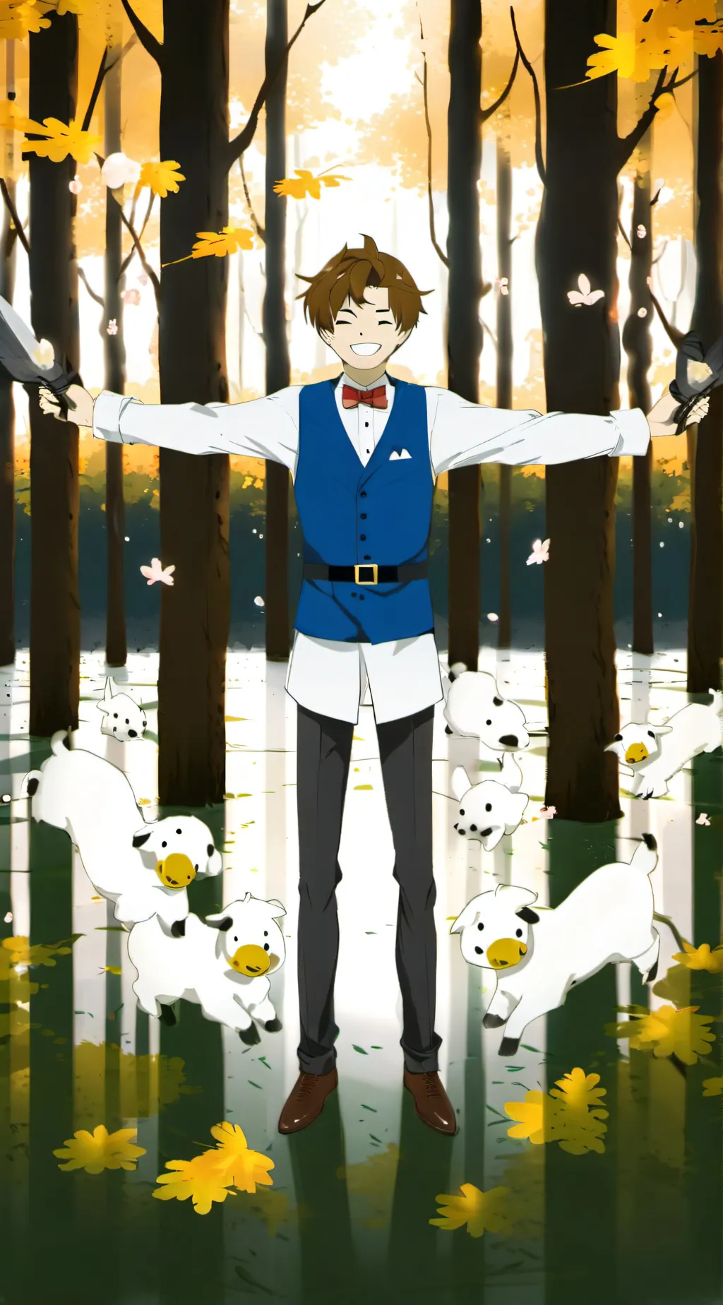 ai character: Roblox background