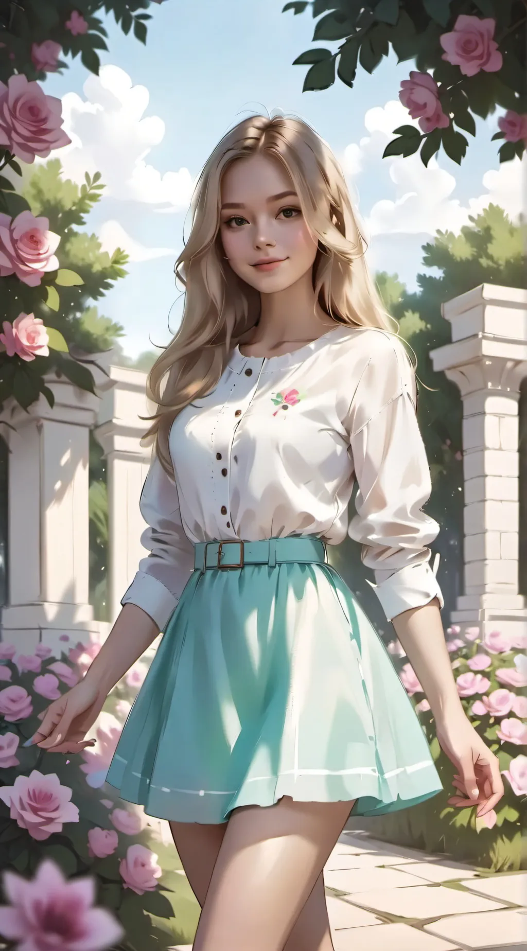 ai character: Ella background