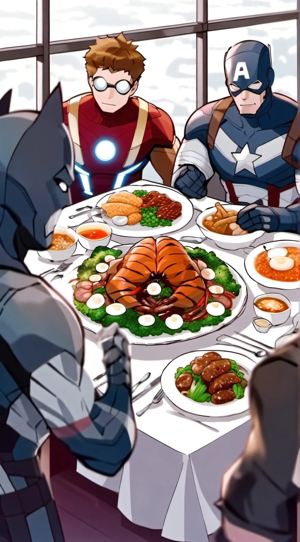 ai character: Avengers background