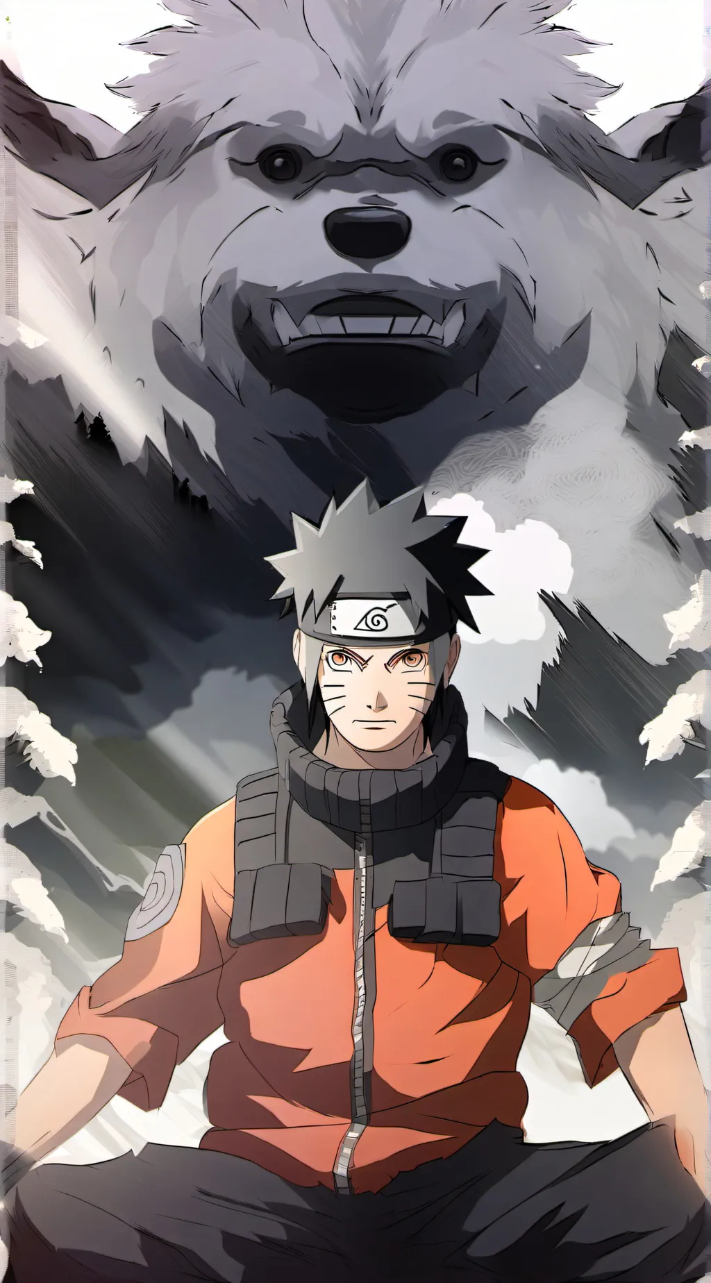 ai character: Naruto background