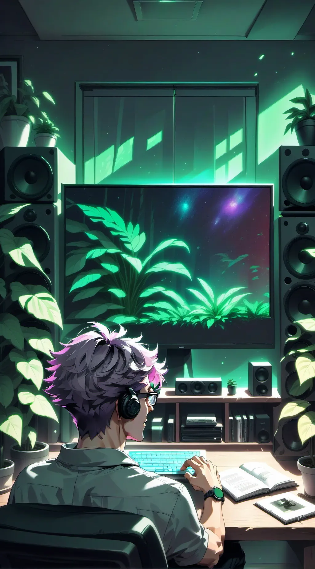 ai character: Милс кел background