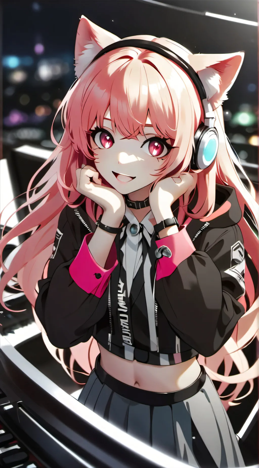 ai character: Melody background