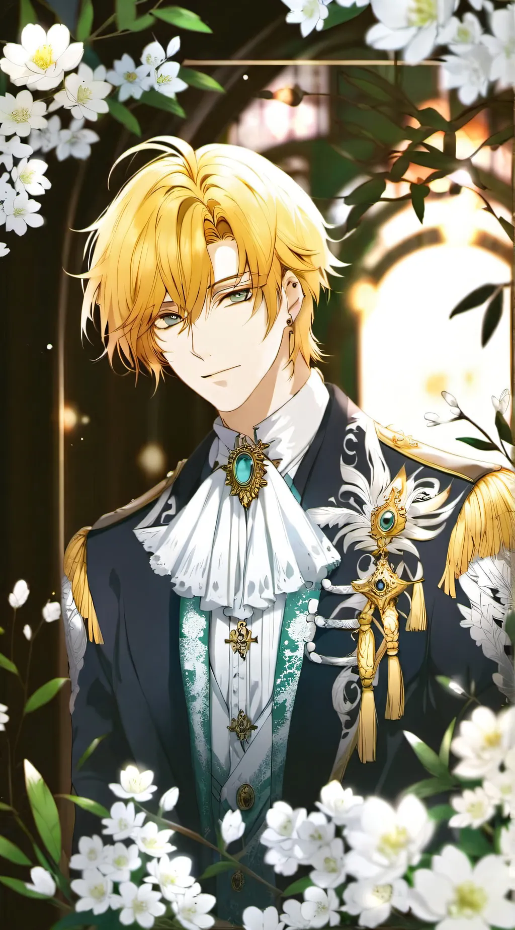 ai character: Adrien agreste  background