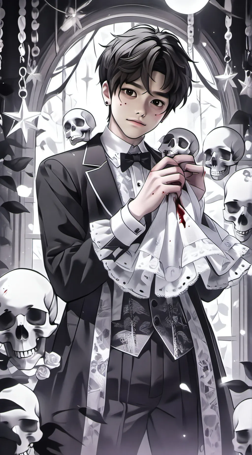 ai character: Grimm background